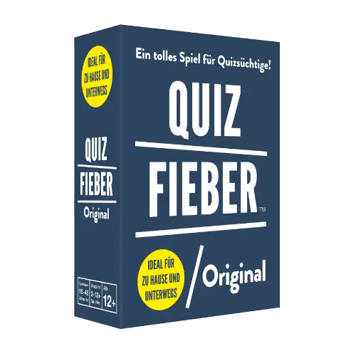 Kylskapspoesi Spiel “Pocket Game Quizfieber - Original” | Kylskapspoesi