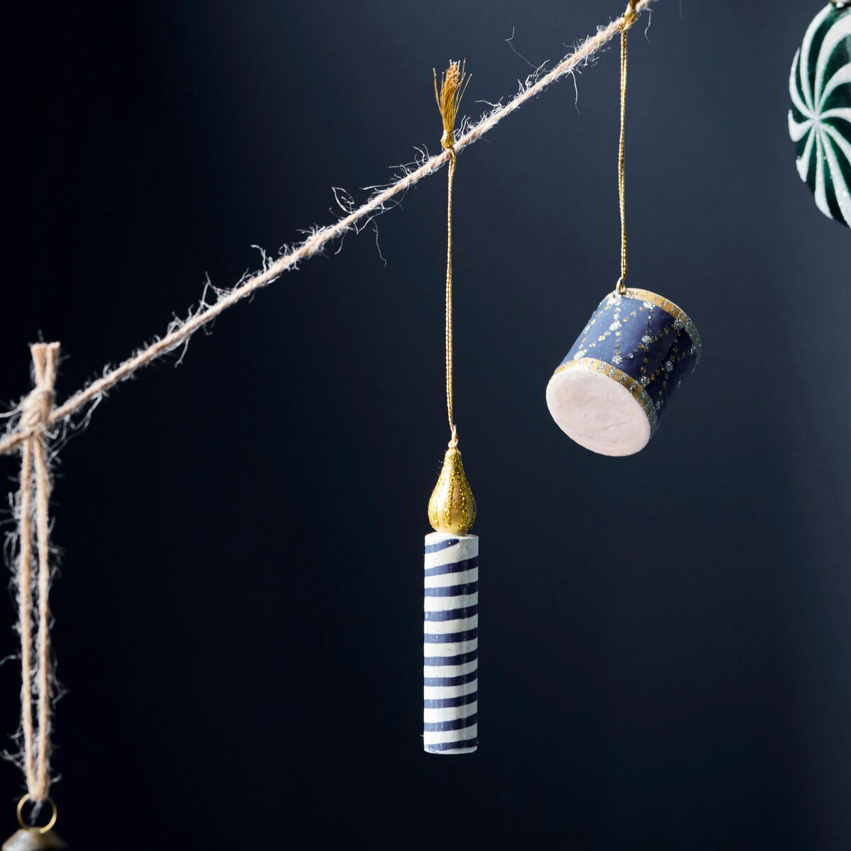 House Doctor Weihnachtshänger “Candles” 3er-Set | House Doctor