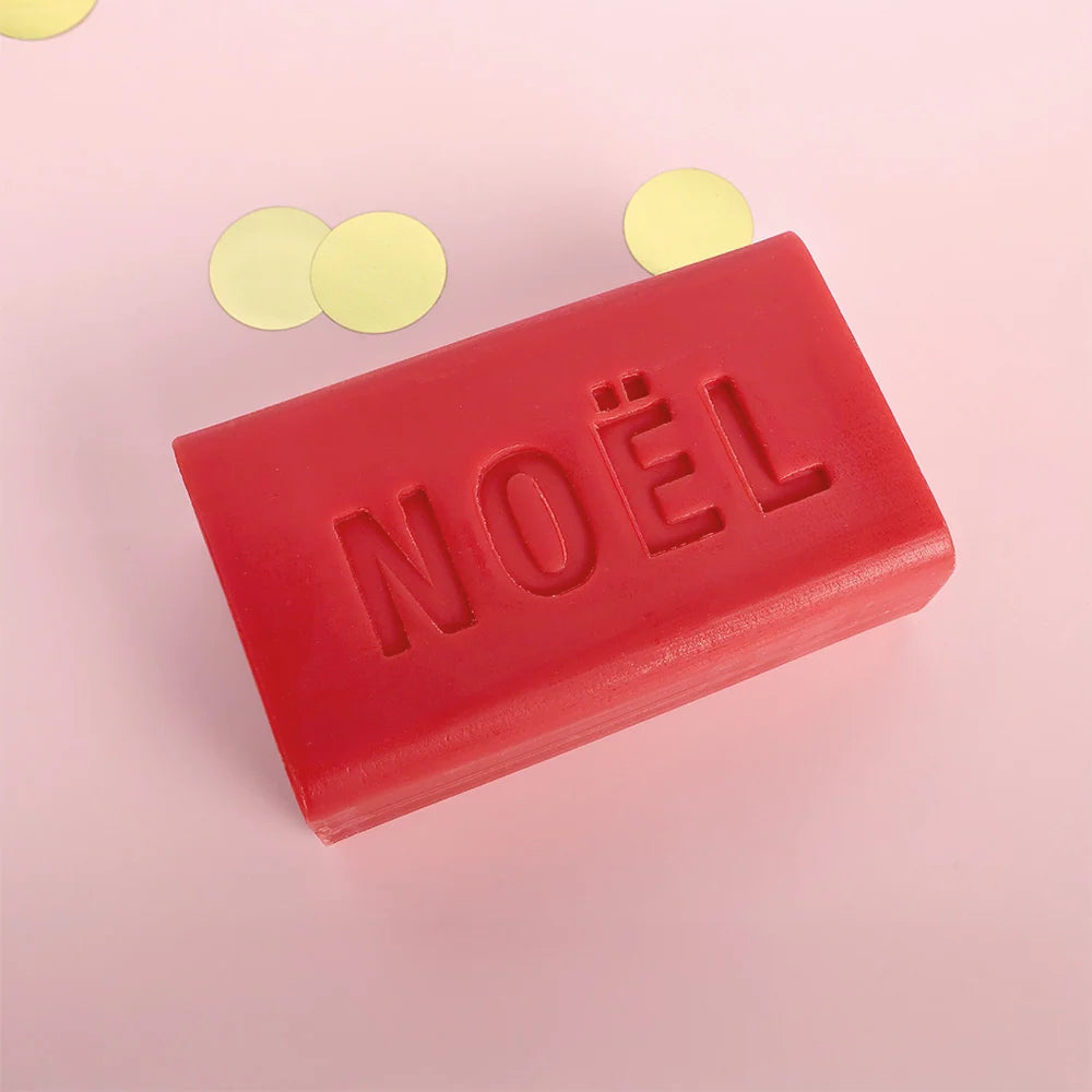 not the girl who misses much Seife “Noel” | Weihnachtliche Designseife | not the girl
