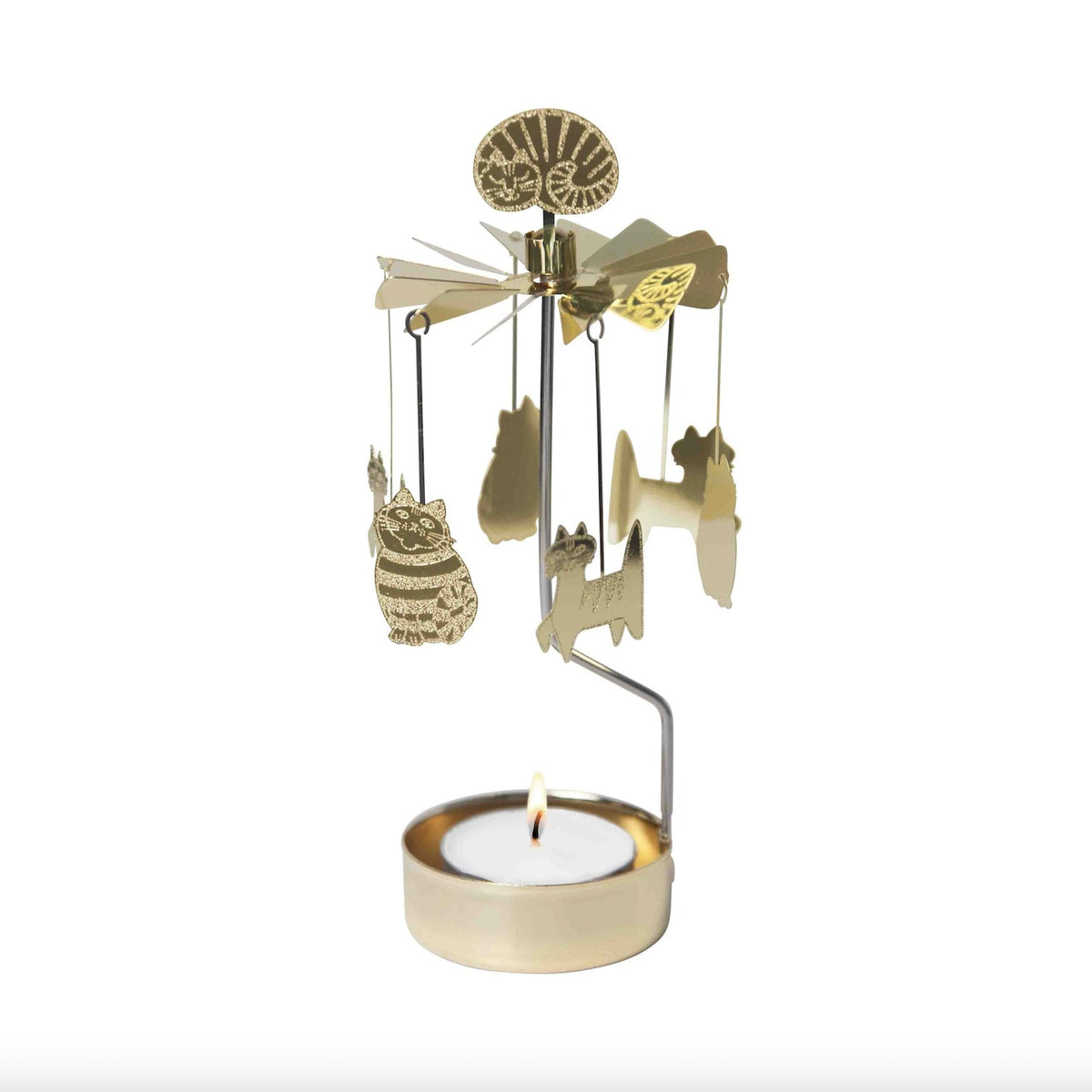 Pluto Design Engelspiel “Cats” | Windlicht Karussell | Pluto Design