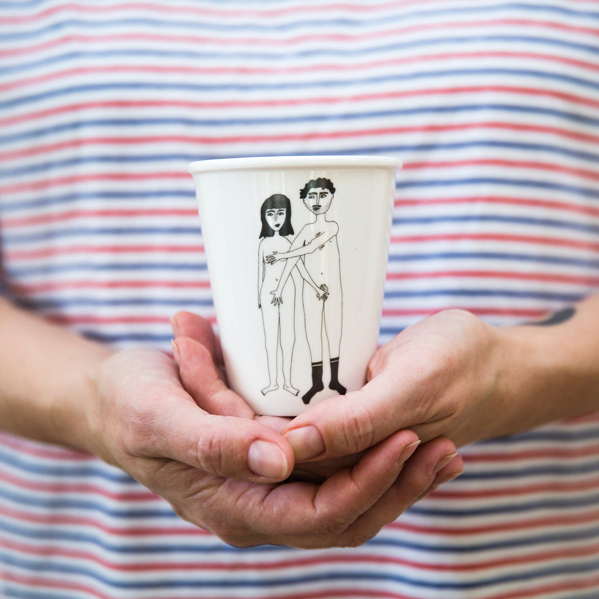 helen b Naked Couple Set | Illustrationen für Küche, Bad & Alltag