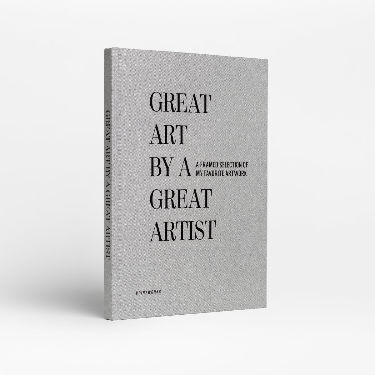 PRINTWORKS Bilderrahmenbuch “Frame Book Great Art” Grey | PRINTWORKS
