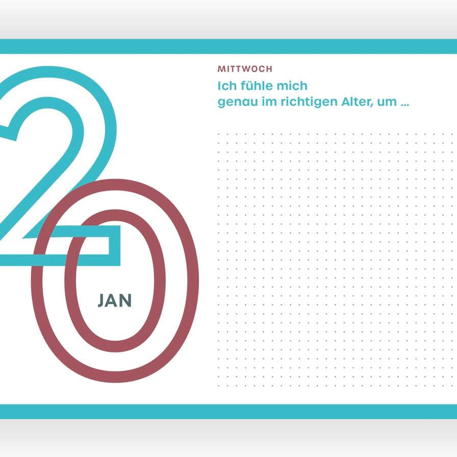 Verlag Hermann Schmidt Journaling-Kalender “365 neue Seiten von dir” 2027 | Verlag Hermann Schmidt