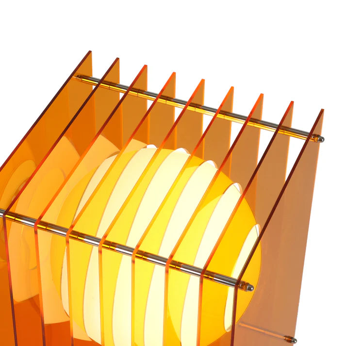 BANG Leuchte “Rectangular Big” Orange | Statement-Licht fürs Zuhause | BANG