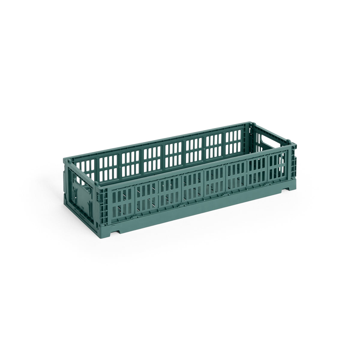 HAY Faltbox „Colour Crate Mini Oblong Dark Green“ | Dunkler Allrounder | HAY