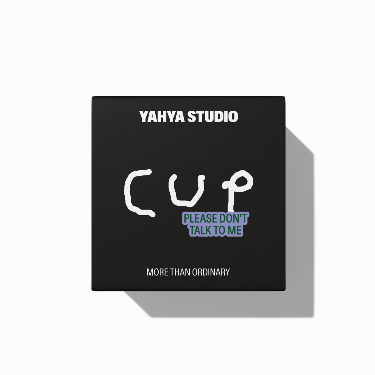 YAHYA Studio Becher „Please Don't Talk to Me“ | Witziger Spruch | YAHYA Studio