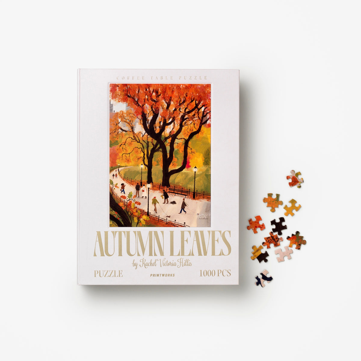 PRINTWORKS Puzzle “Autumn Leaves” 1000 Teile | Design Puzzle | PRINTWORKS