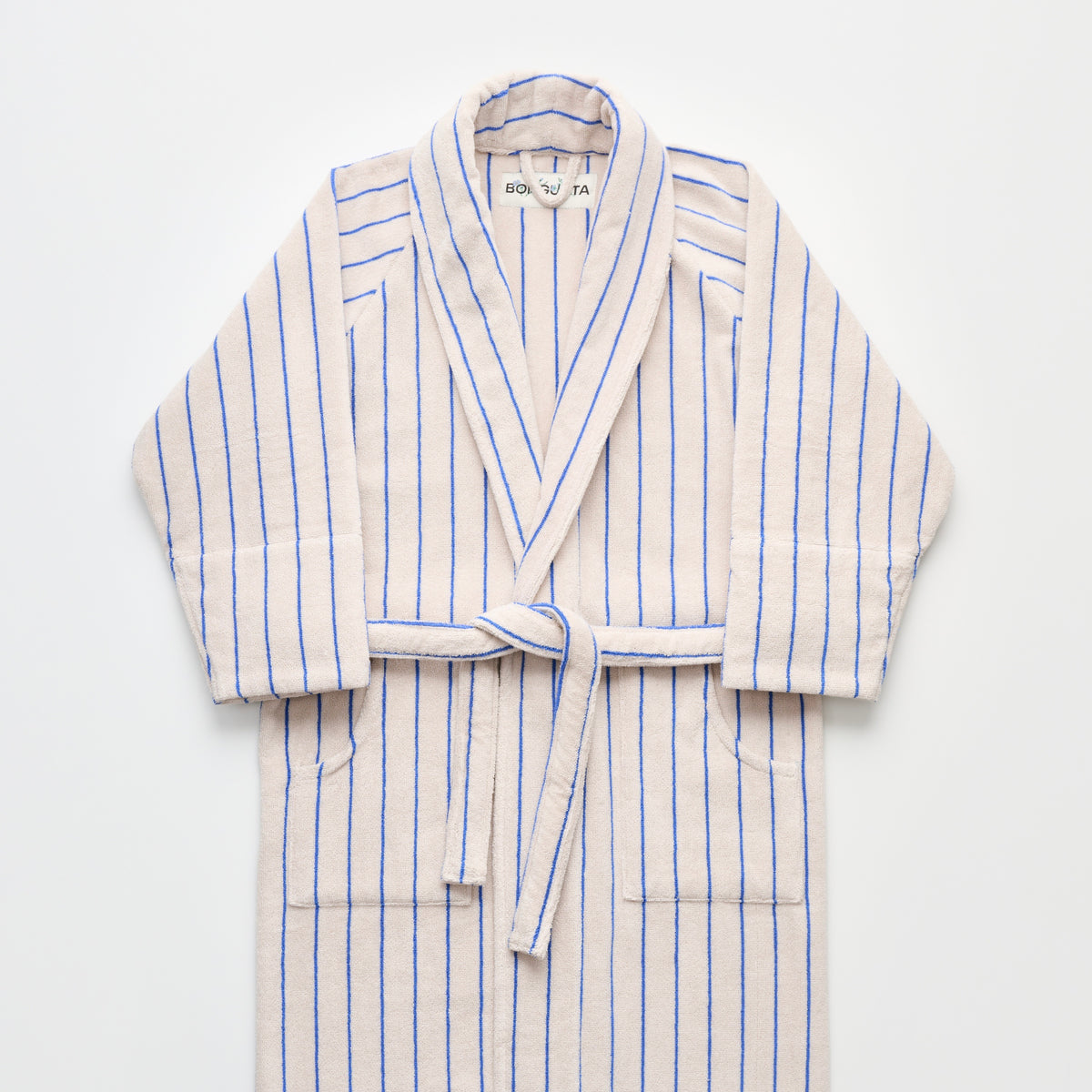 BONGUSTA Bademantel „Naram Moon Beam & Ultramarine S/M“ | Zum Einkuscheln | Bongusta