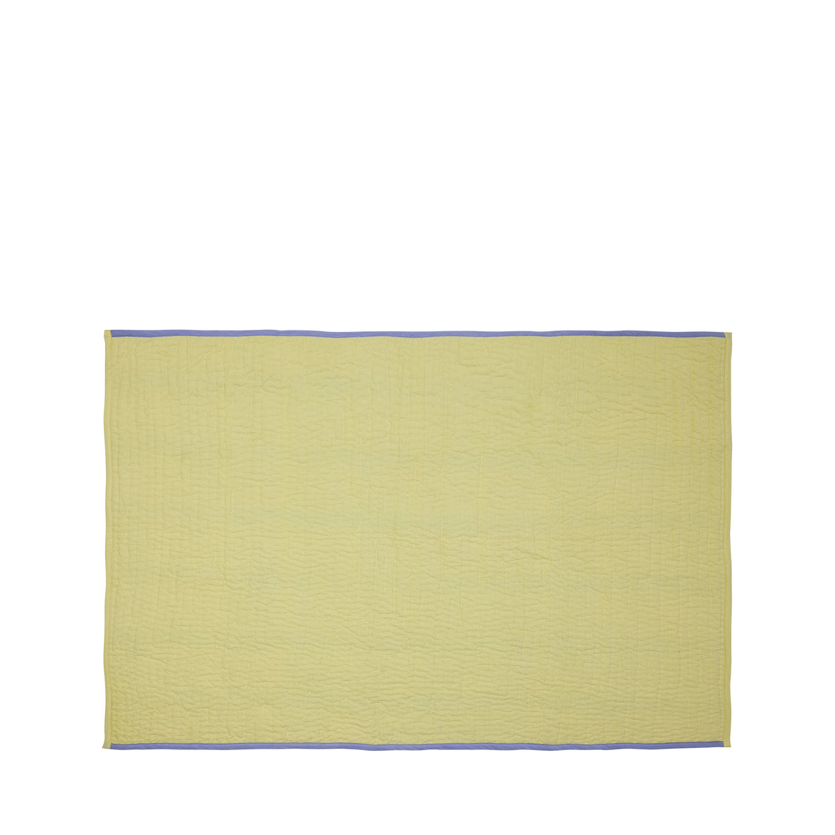 Hübsch Decke/ Überwurf „Tento Plaid Yellow“ | 140 × 200 cm | Hübsch