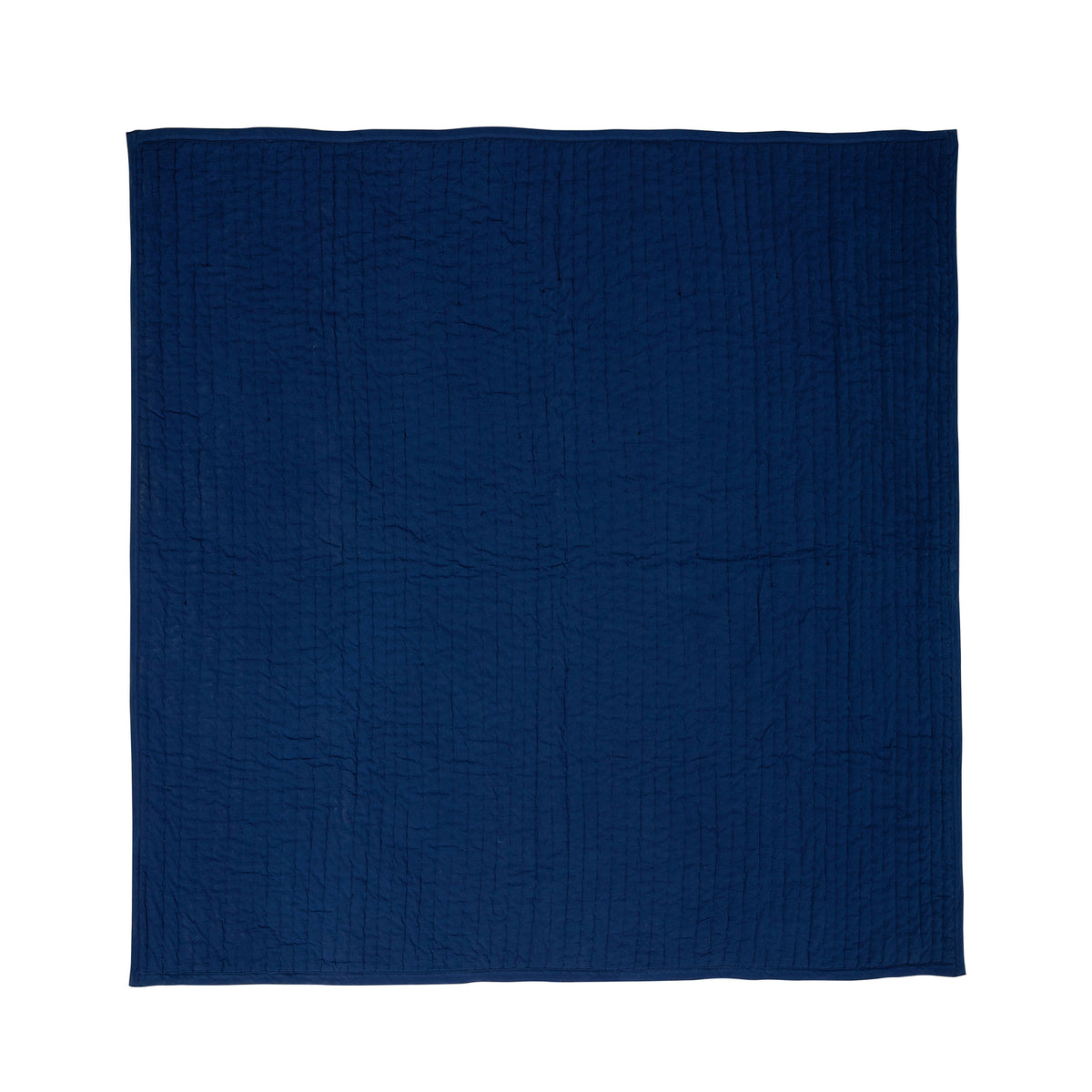 Hübsch Tagesdecke „Sen Dark Blue“ | 260 × 260 cm | Hübsch