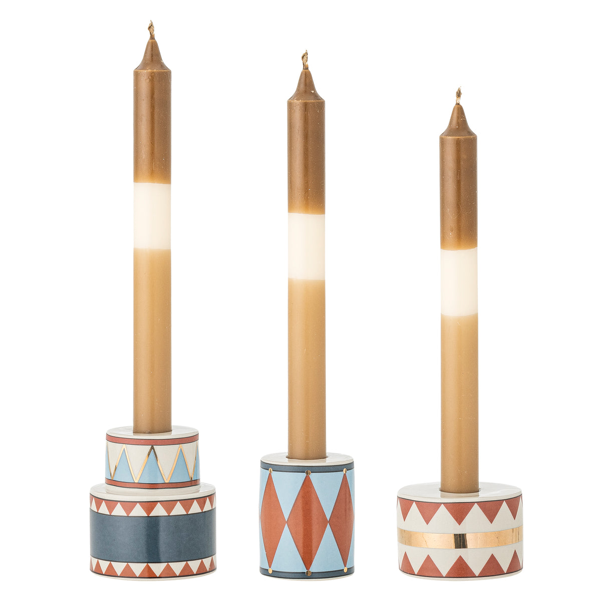 Bloomingville Kerzenhalter-Set “Bitja” 3er-Set | Bloomingville