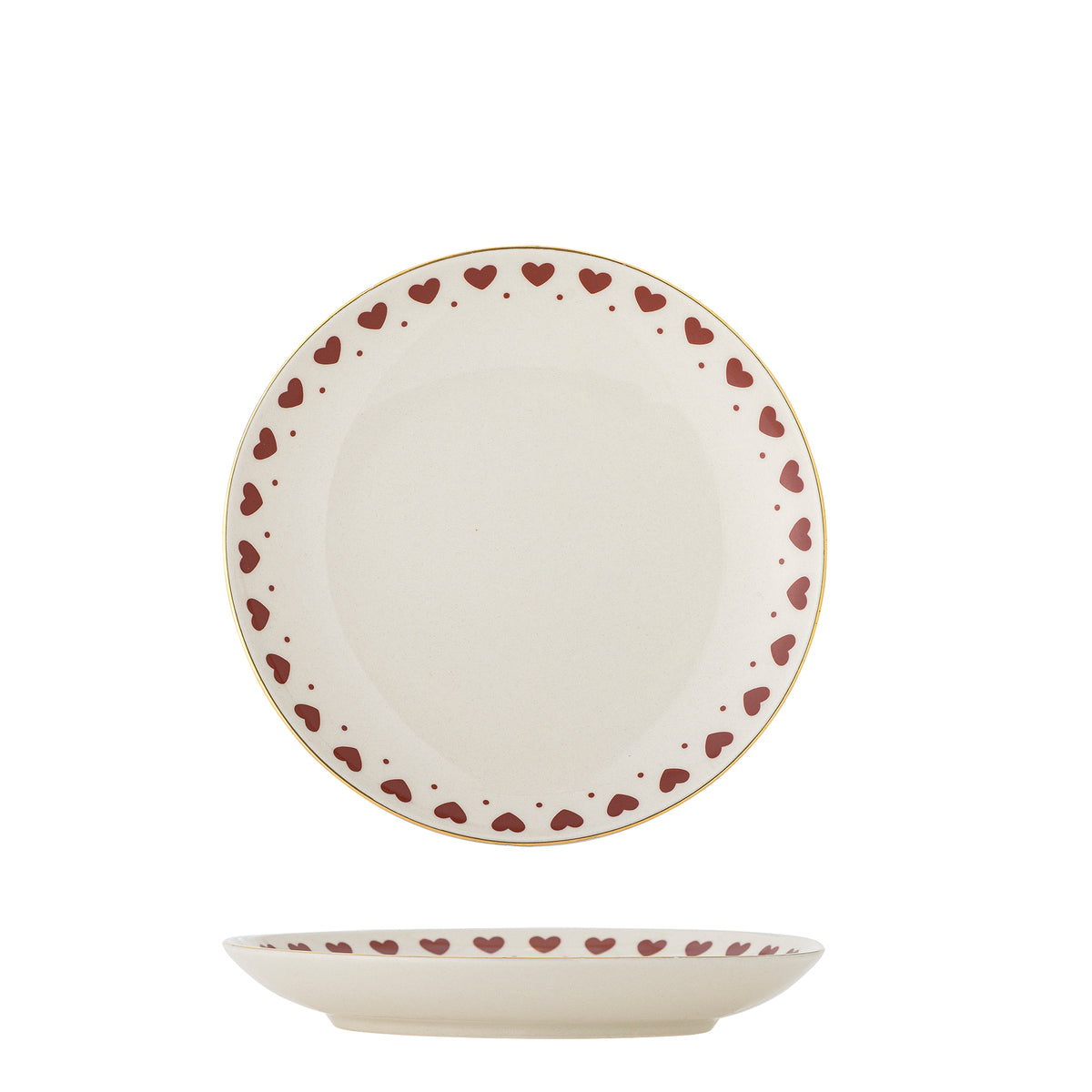 Bloomingville Teller “Jolly Hearts” 16cm | Bloomingville