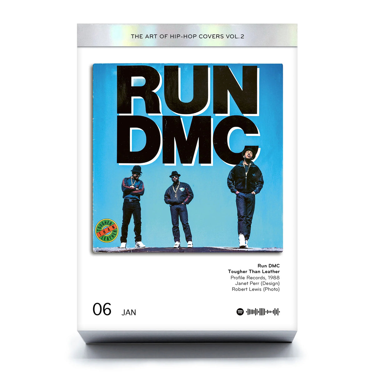 Seltmann Publishers Abreißkalender “Hip Hop Covers Vol. 2” | Rap trifft Design | Seltmann Publishers