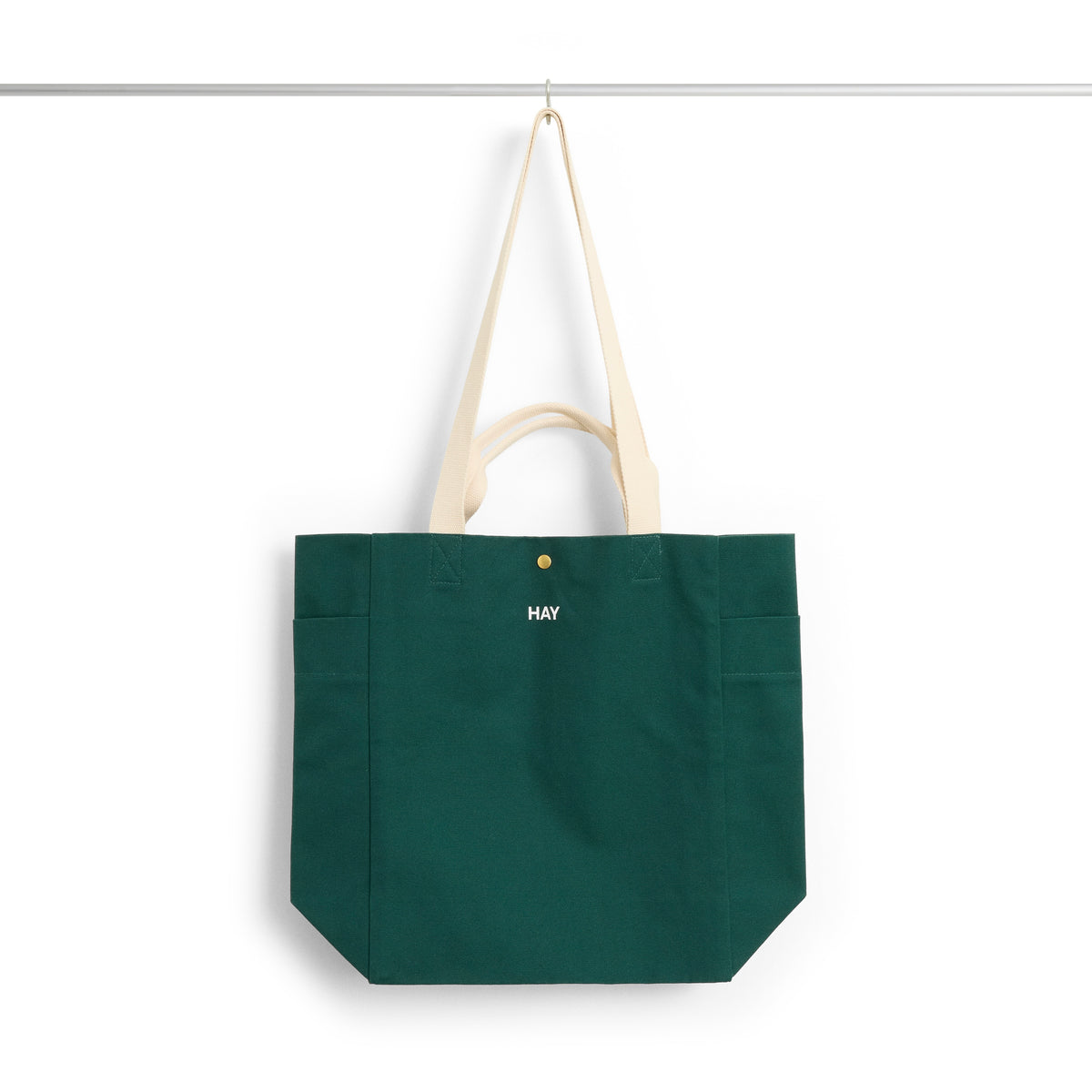 HAY Tote Bag „Everyday Dark Green“ | Kompakt & vielseitig | HAY