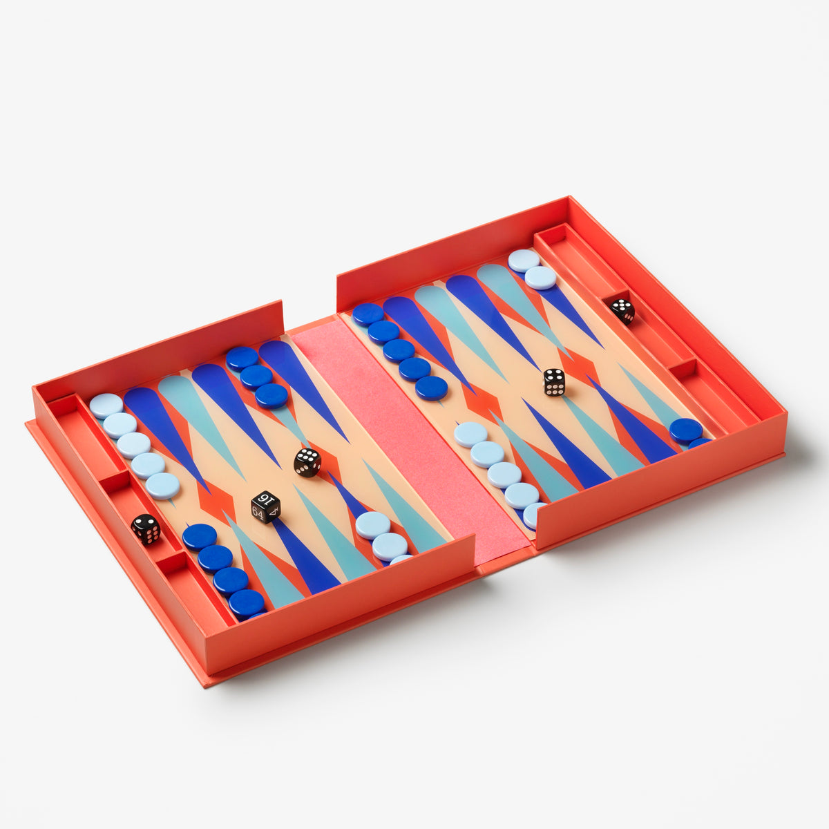 PRINTWORKS Spiel “Classic The Art of Backgammon” Red/Multi | PRINTWORKS