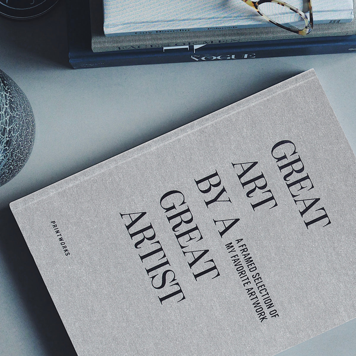 PRINTWORKS Bilderrahmenbuch “Frame Book Great Art” Grey | PRINTWORKS