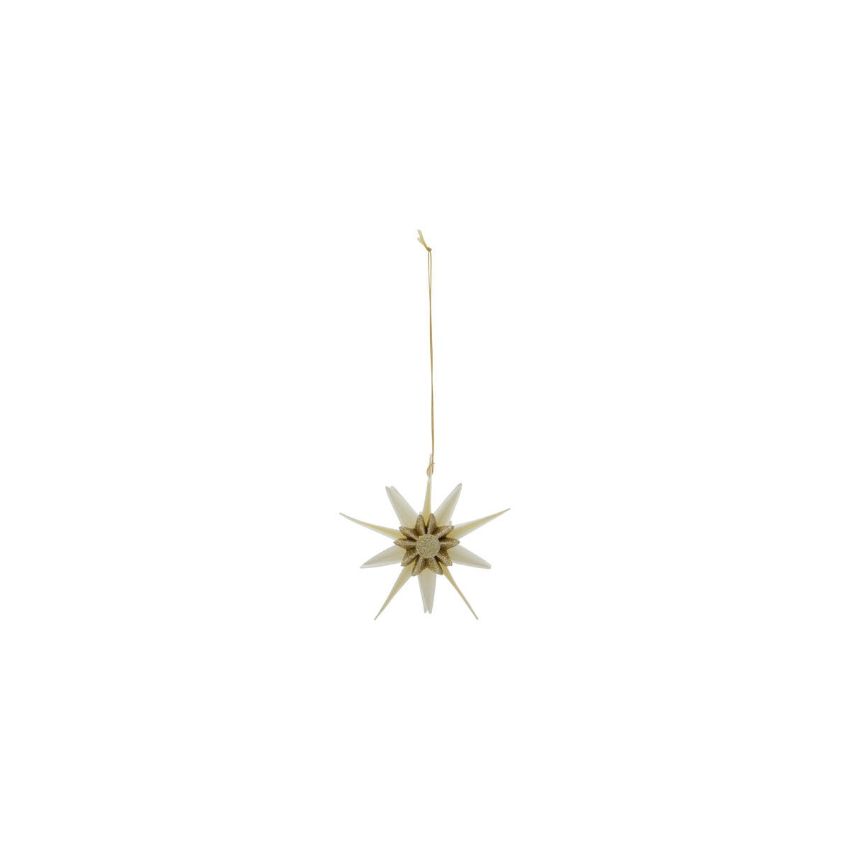 House Doctor Weihnachtshänger “Stari Off White Champagne” 6er-Set | House Doctor