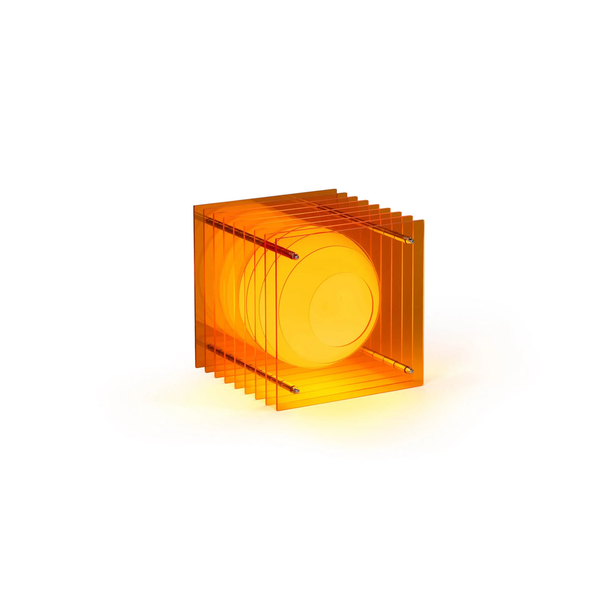 BANG Leuchte BANG “LOP Small Square Orange” | Kompakte Lampe in Orange