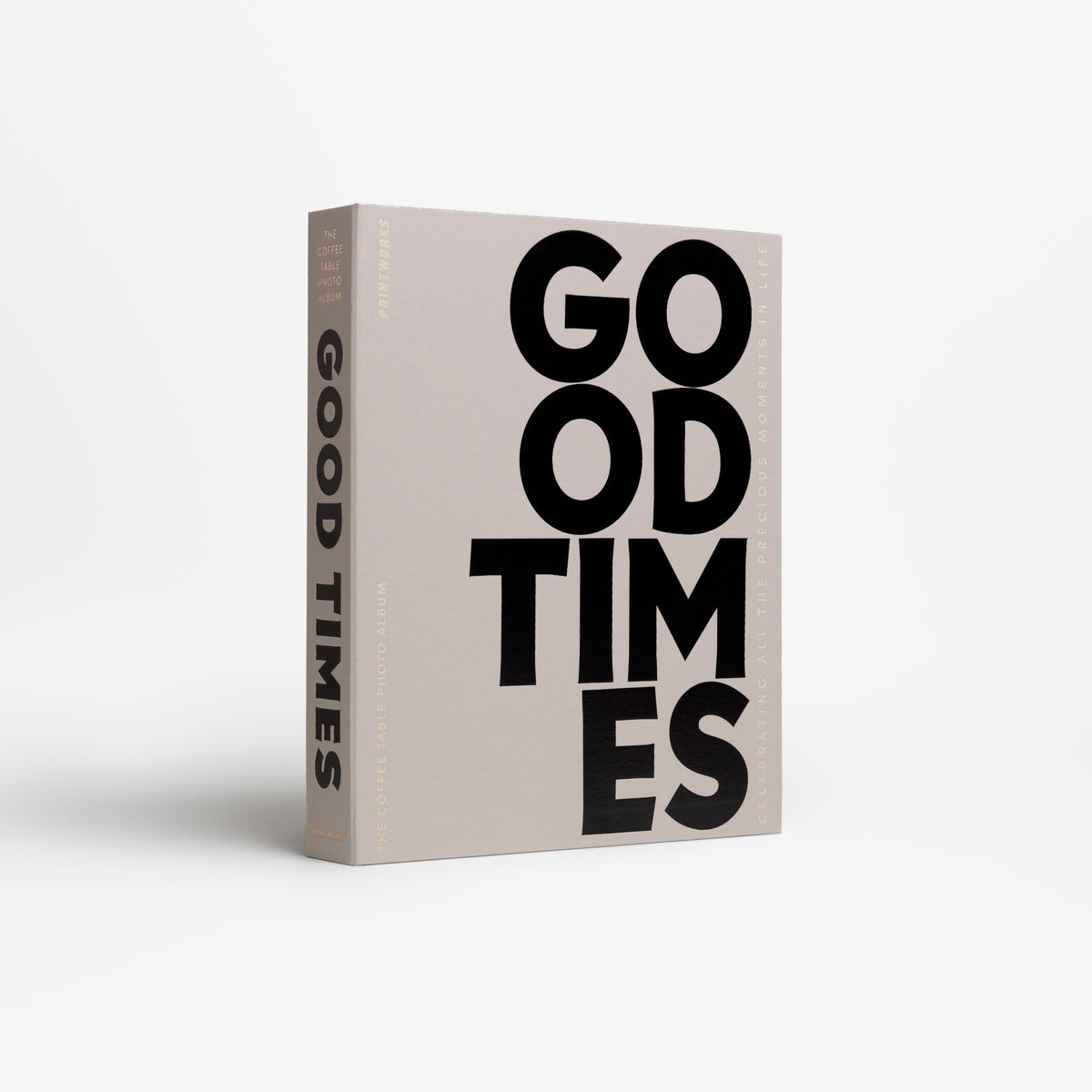 PRINTWORKS Fotoalbum “Good Times” Grey L | Design Fotoalbum | PRINTWORKS