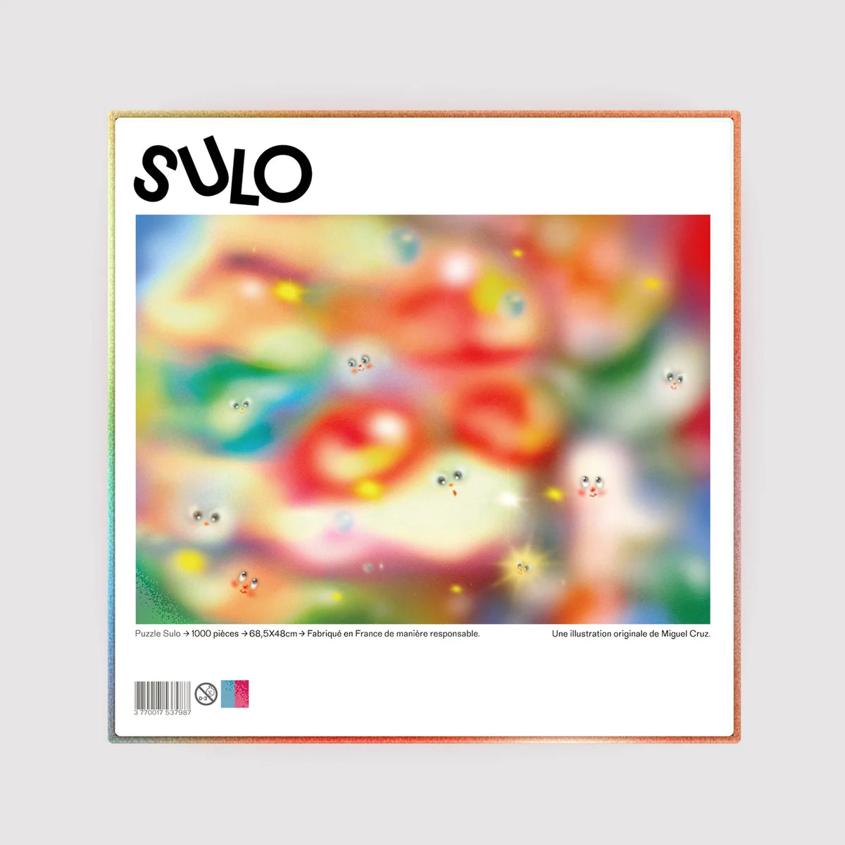 Editions Sulo Puzzle “Küme Mongen” 1000 Teile | Kunstpuzzle | Editions Sulo