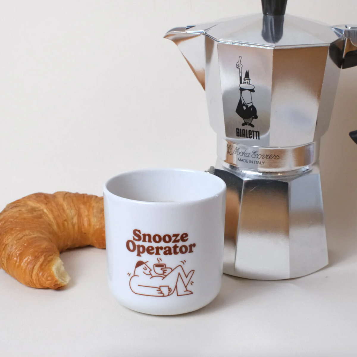 Viel Spass Studio Tasse "Snooze Operator" | Porzellan-Becher | studio ciao