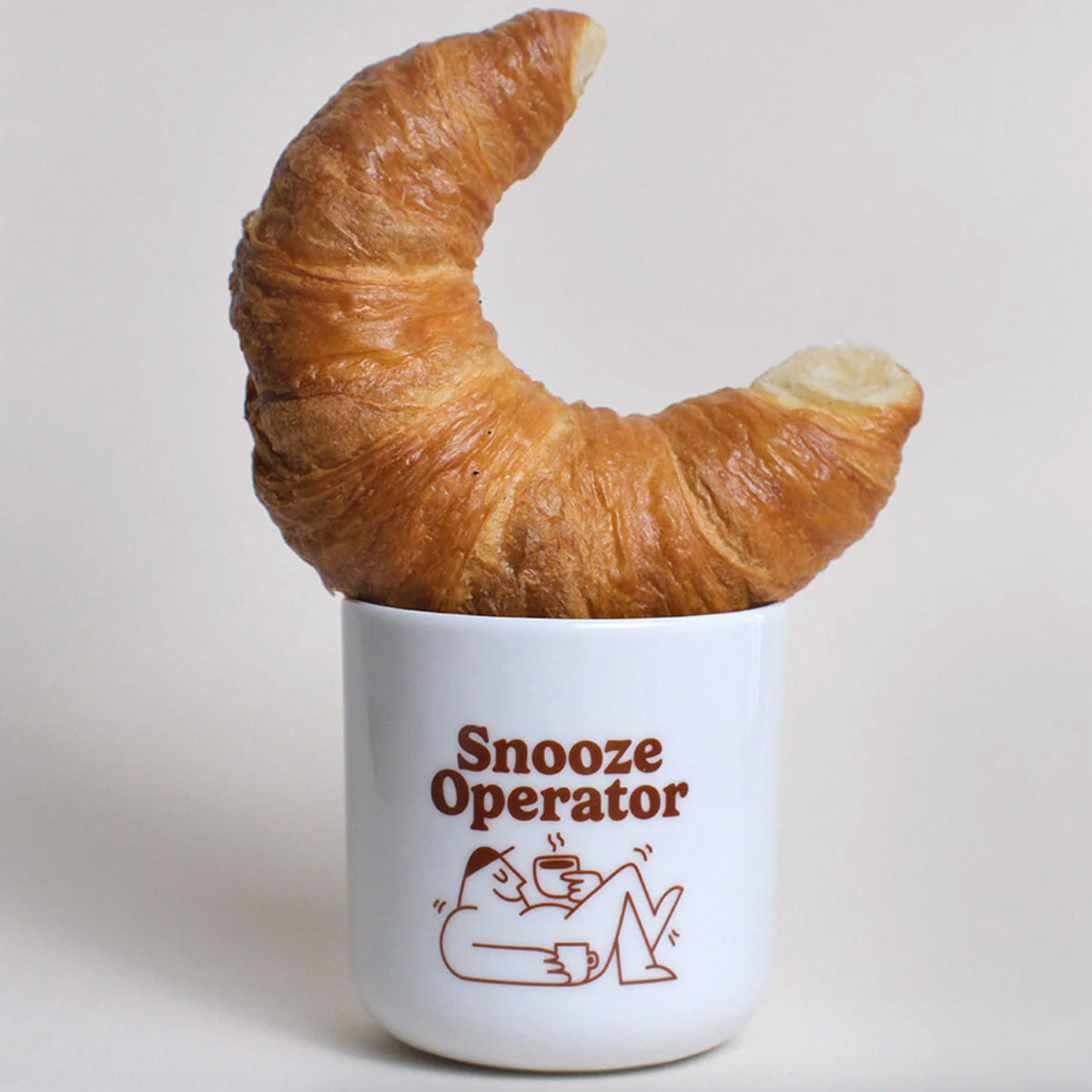Viel Spass Studio Tasse "Snooze Operator" | Porzellan-Becher | studio ciao