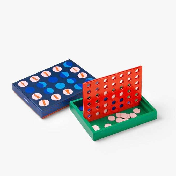 PRINTWORKS Spiel “Junior Four in a Row” | Vier gewinnt für Kinder | PRINTWORKS