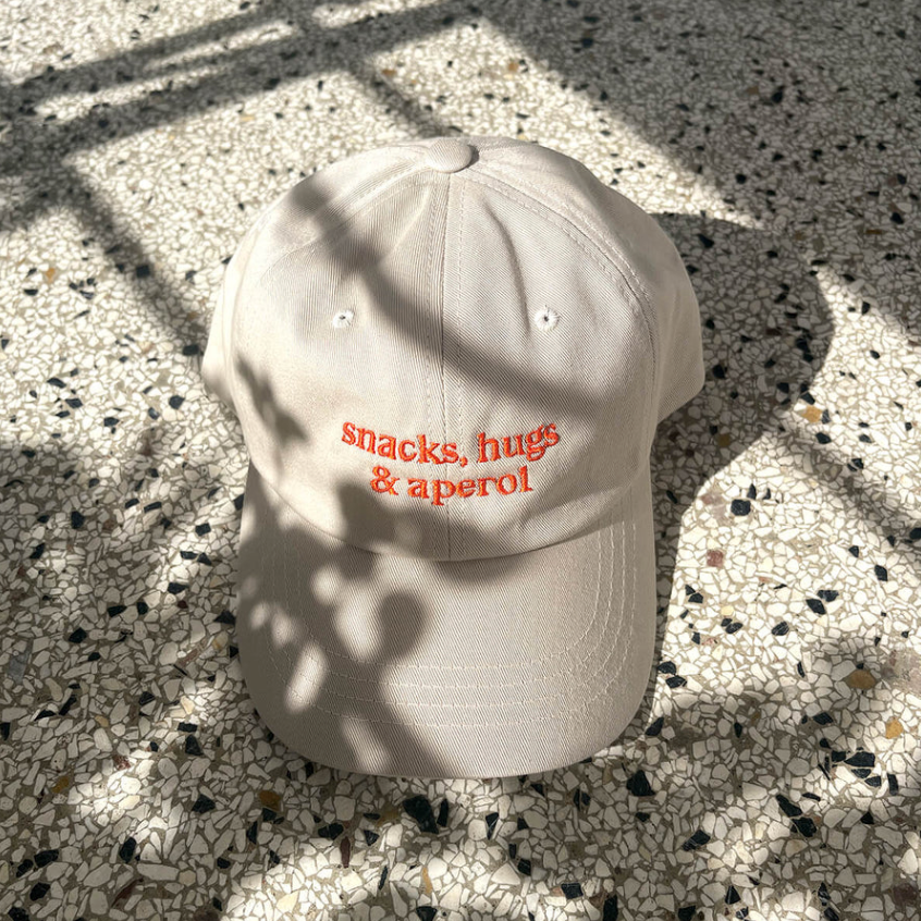 Viel Spass Studio Cap Studio Ciao "Snacks, Hugs & Aperol" | Lässig & Verstellbar