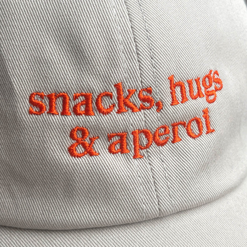 Viel Spass Studio Cap Studio Ciao "Snacks, Hugs & Aperol" | Lässig & Verstellbar