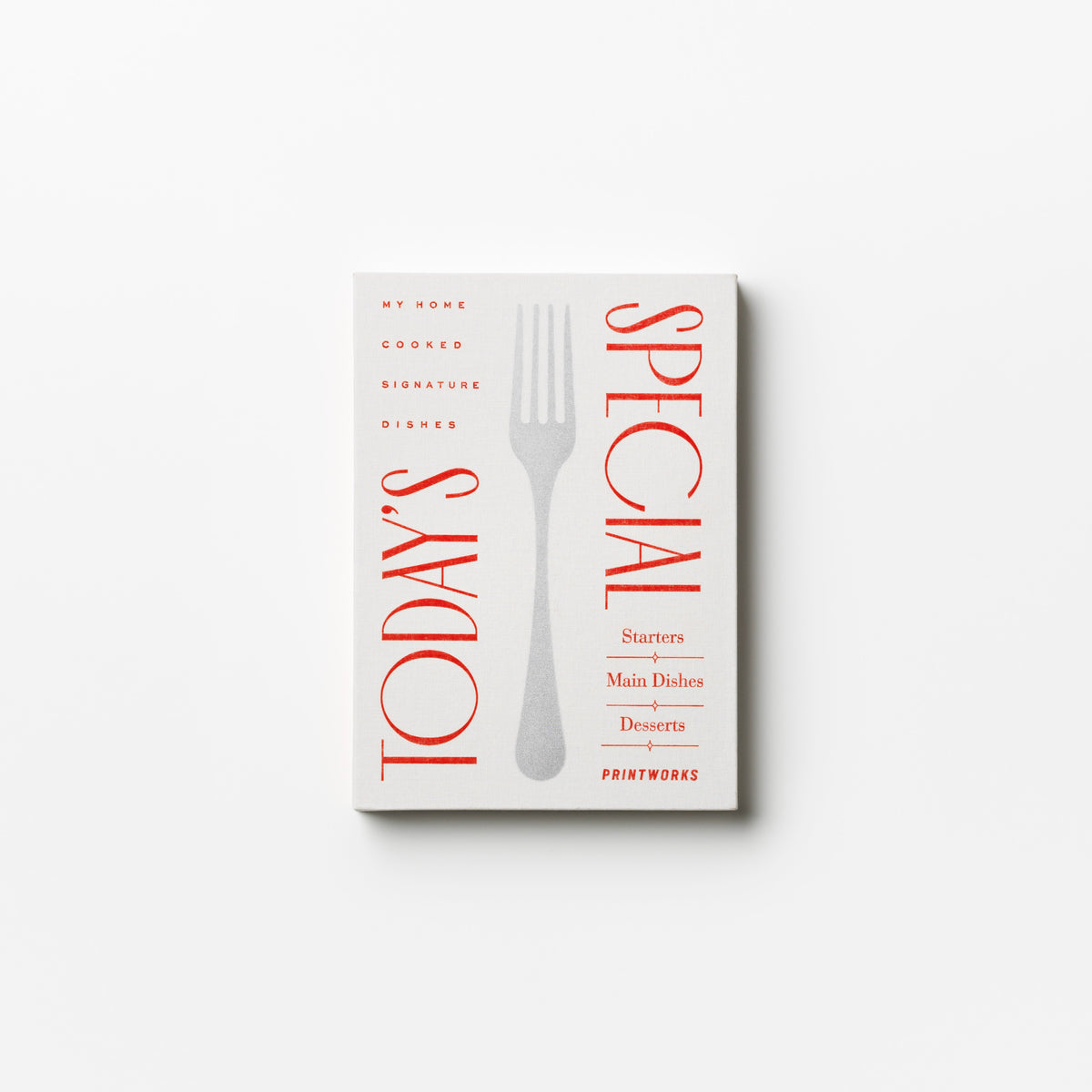 PRINTWORKS Rezeptbuch “Today's Special” | Rezept Organizer | PRINTWORKS