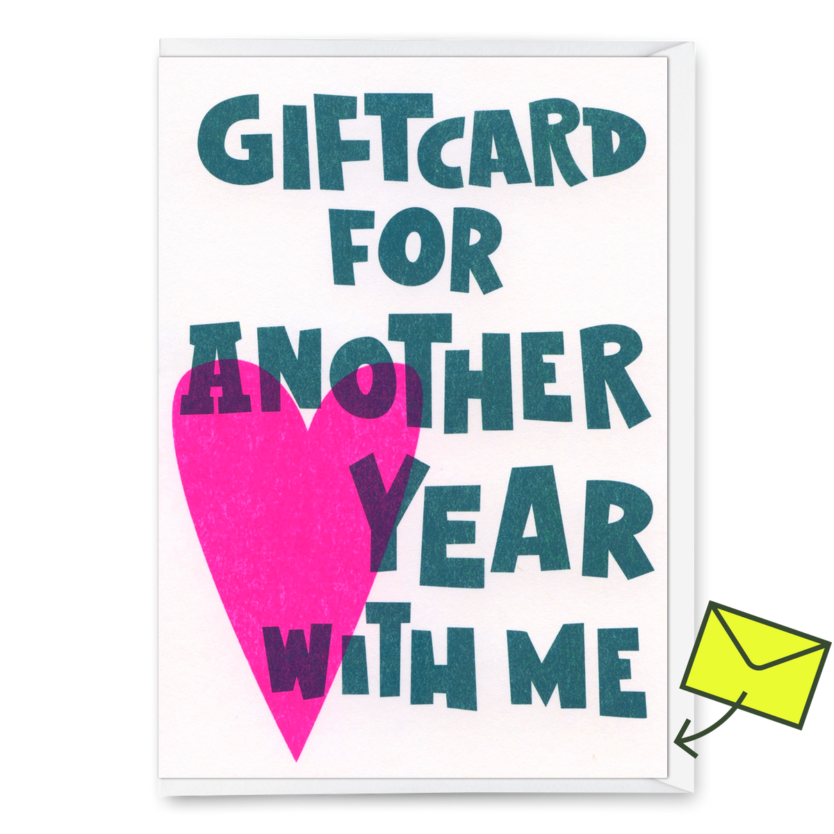 Deli Cards Grußkarte "Another year" | Lustige Gutschein-Karte für jeden Anlass