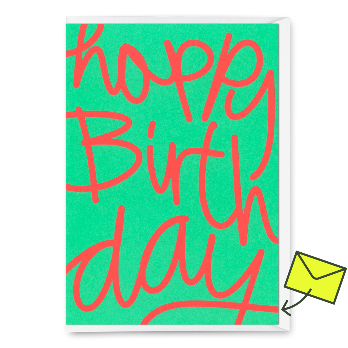 Deli Cards Grußkarte "Happy Birthday Swing" | Besondere Klappkarte zum Geburtstag