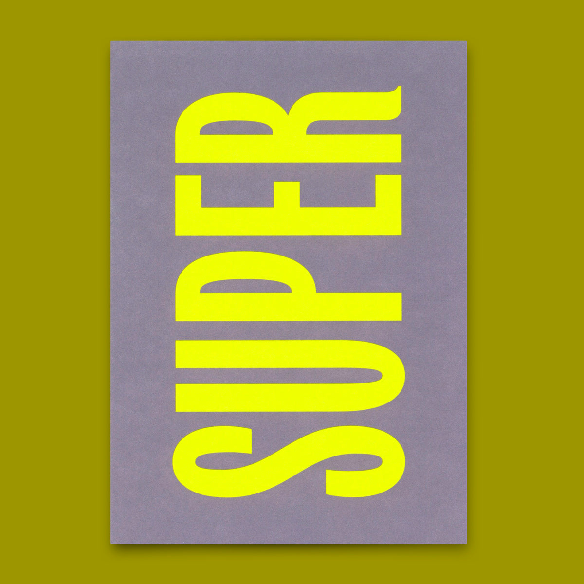 Deli Cards Postkarte "Super" | Schöne Karte für jeden Anlass