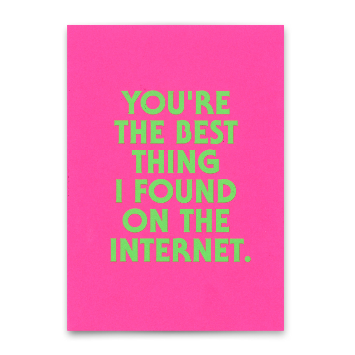 Deli Cards Postkarte "You´re the best thing" | Coole Karte für Verliebte