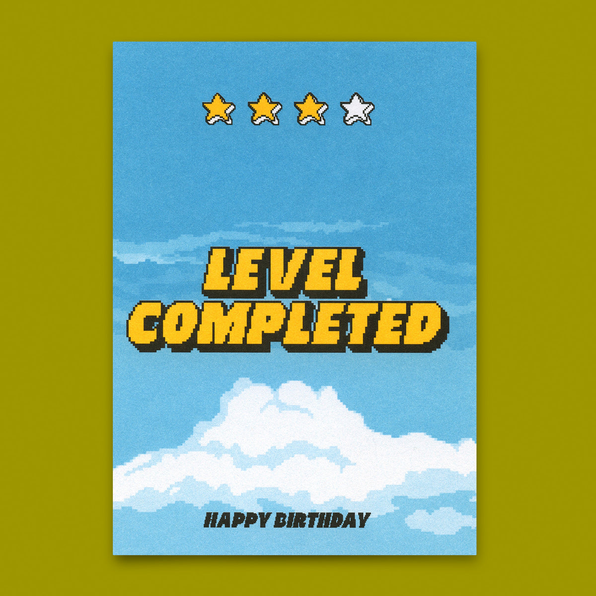 Deli Cards Postkarte "Level completed" | Coole Karte zum Gratulieren