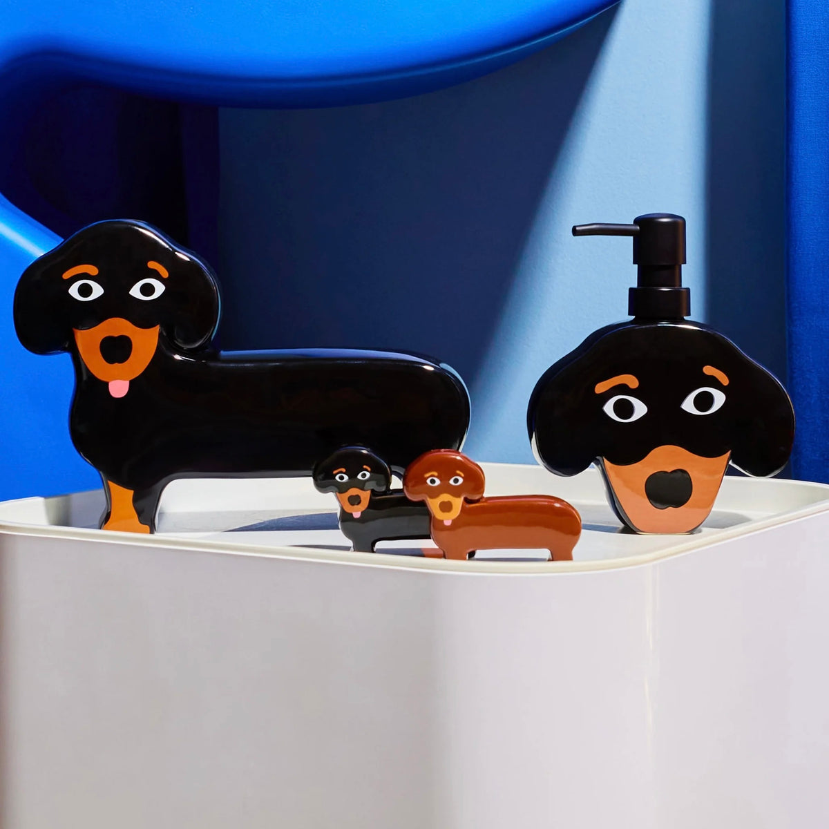 Fluid Market Salz- & Pfefferstreuer Fluid Market “Dogs” | Set für Hundefreunde