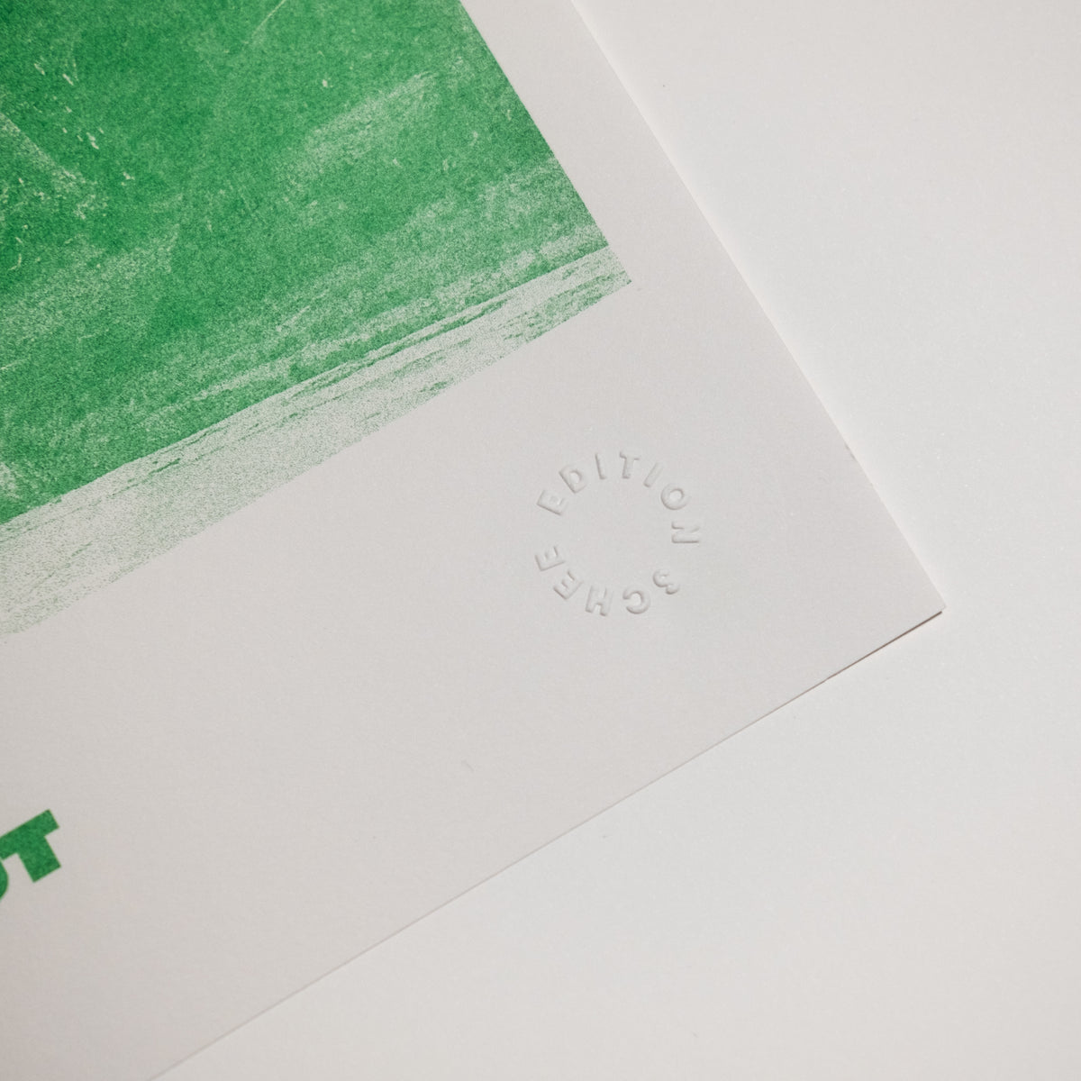 Edition SCHEE Time out (DIN A3) | Edition SCHEE | Risographie