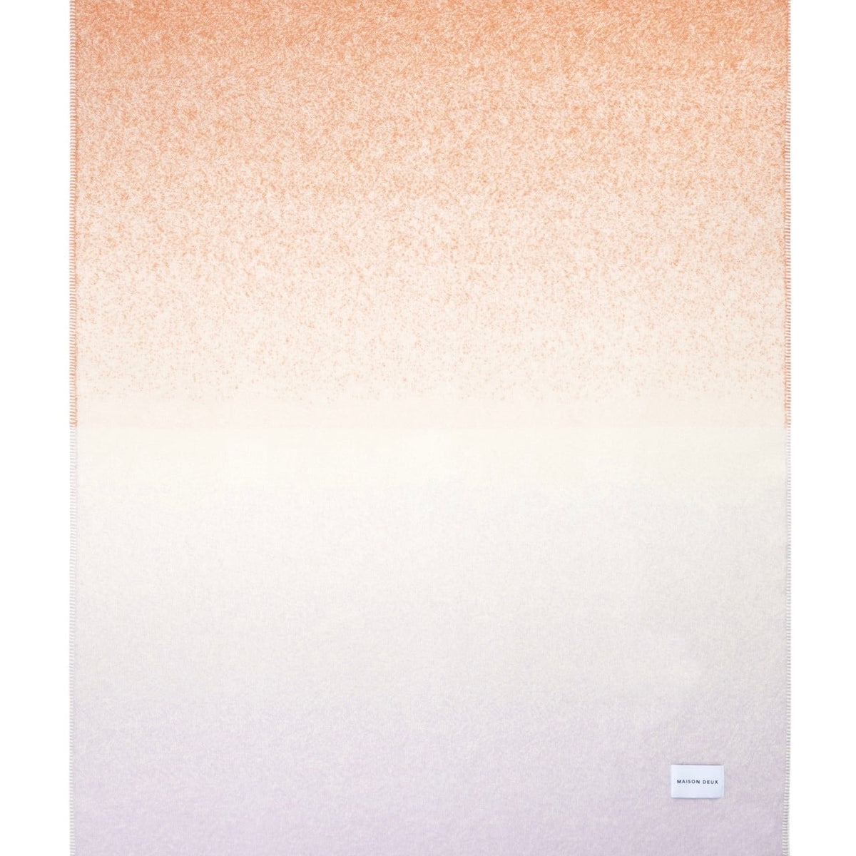 Maison Deux Decke “Gradient Sunset” 130x200 cm | 100% Wolle | Maison Deux