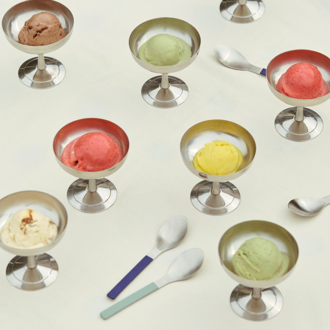 HAY Eisbecher „Italian Ice Cup“ | Edelstahl & Retro-Flair | HAY