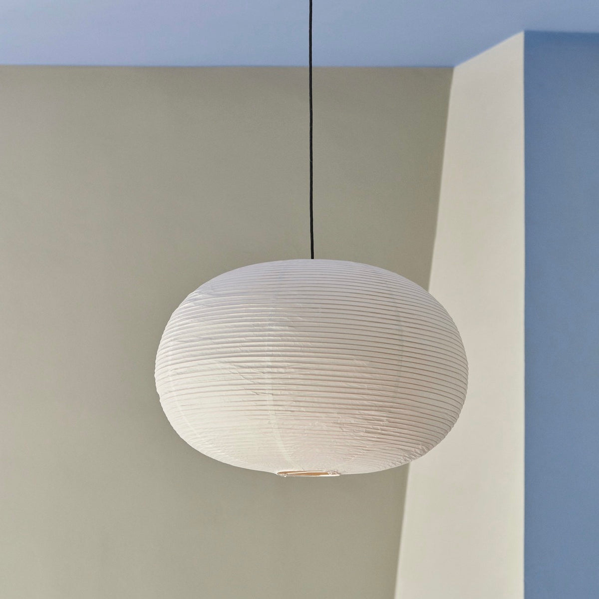 HAY Leuchtenschirm „Paper Shade Ellipse“ | Luftig-leichte Form | HAY