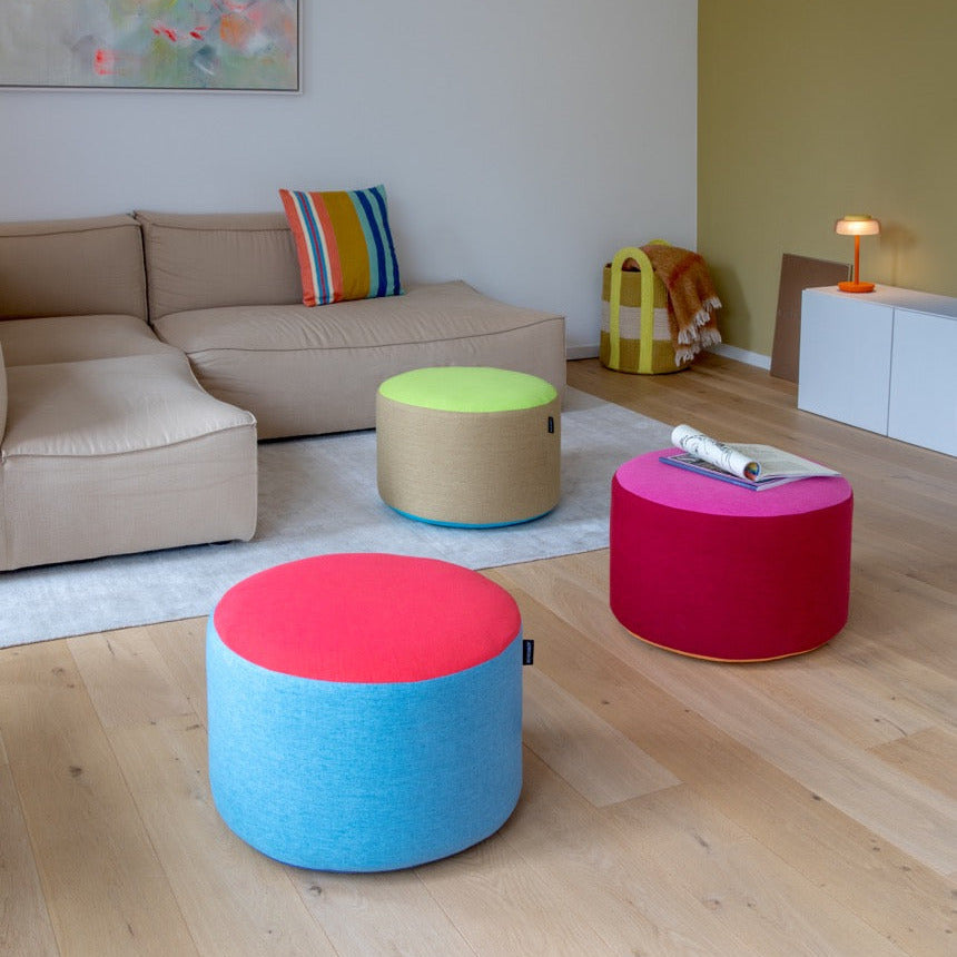 Remember Pouf “Pepe” Berry | Moderner Sitzpouf | Remember