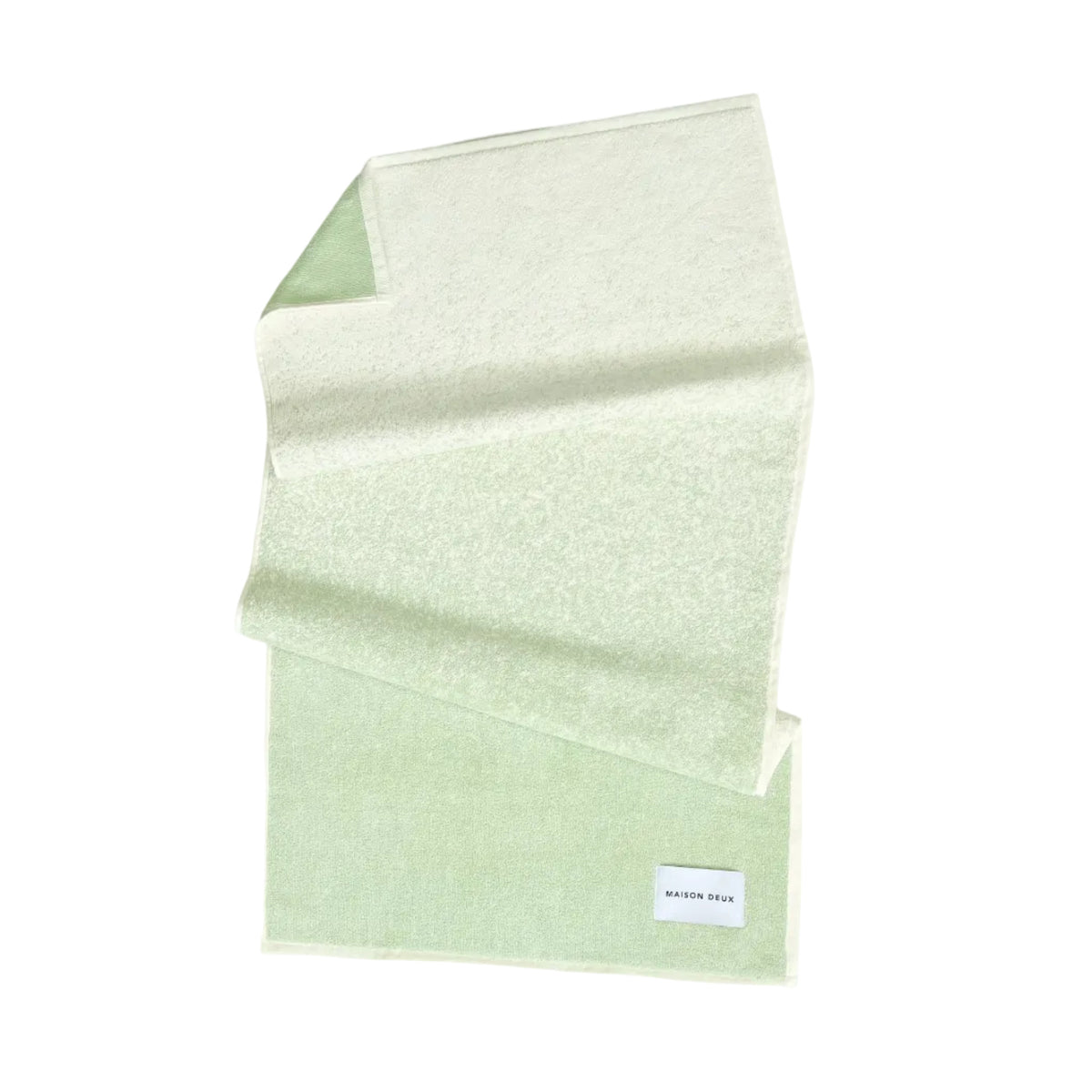 Maison Deux Handtuch “Gradient Sage Vanilla” 50x100 cm | Maison Deux