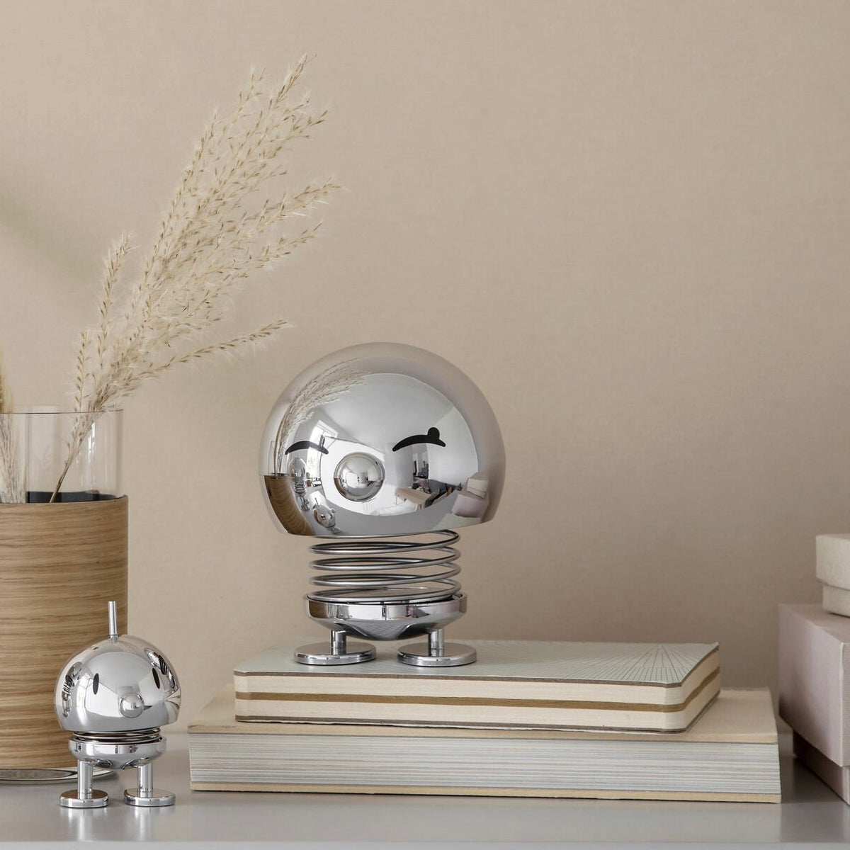 Hoptimist Hoptimist „Chrome Small Bumble“ | Hoptimist | Glänzendes Deko-Objekt mit Charme