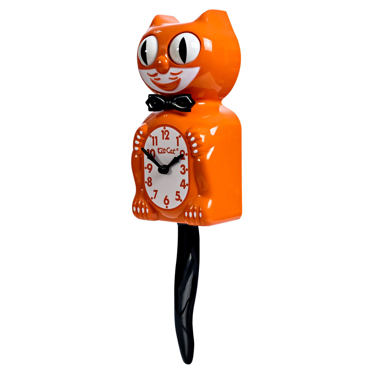 Kit-Cat Clock Wanduhr „Kit Cat Clock Orange Harvest“ | Vintage Style | Kit-Cat Clock