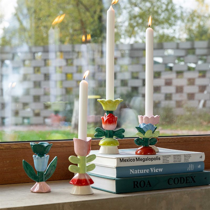 &Klevering Kerzenhalter „Blume XL“ | Florales Statement | &Klevering