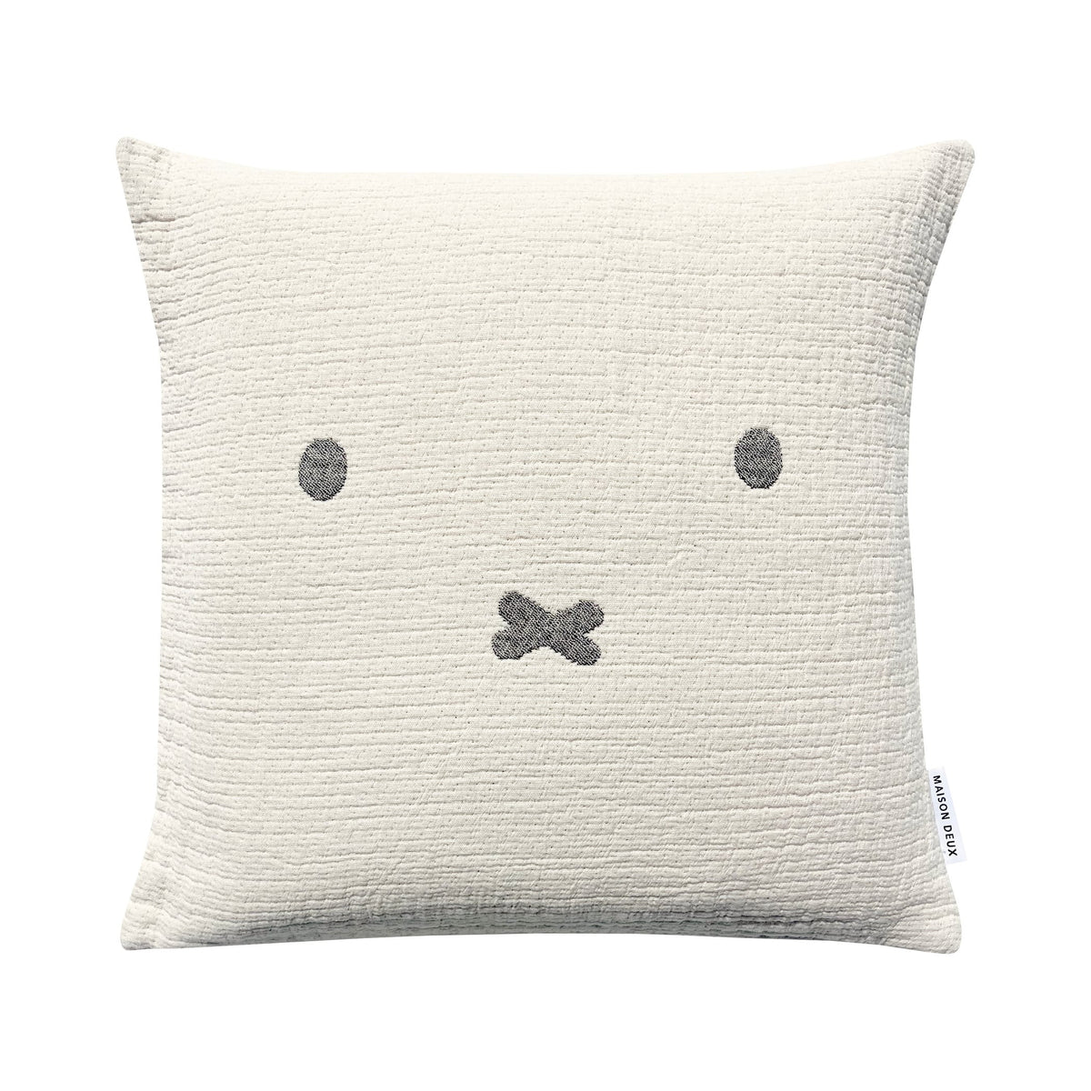 Maison Deux Kissenhülle “Miffy” 50x50 cm | 100% Baumwolle | Maison Deux