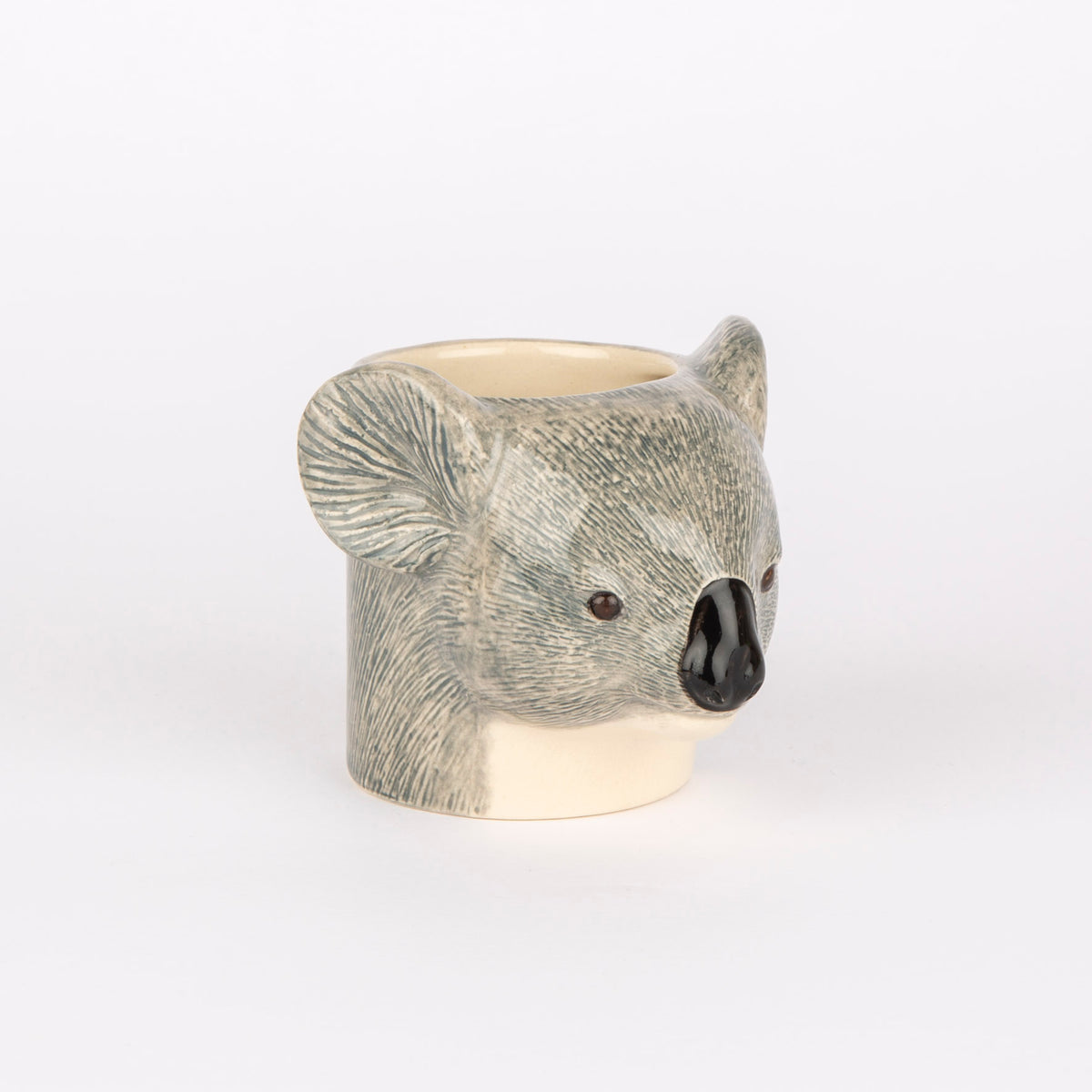 Quail Ceramics Übertopf „Flower Pot Mini Koala“ | Koala als Übertopf | Quail Ceramics