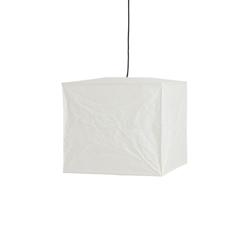 HAY Lampenschirm „Paper Shade Cube Classic White“ | Japanischer Stil | HAY