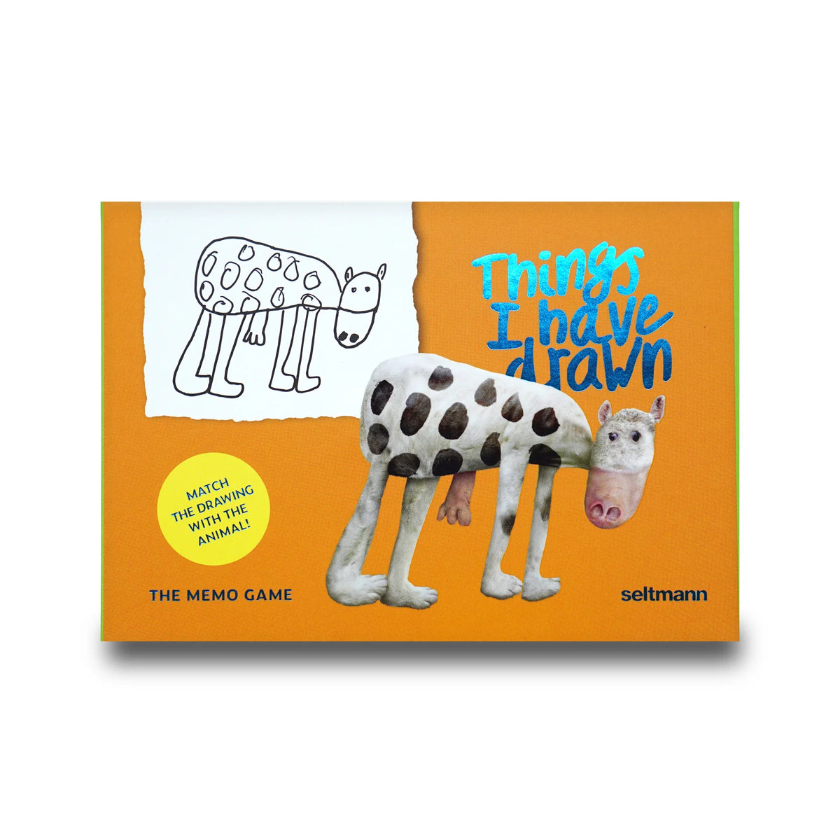 Seltmann Publishers Memo-Spiel „Things I Have Drawn“ | Lustiges Memo-Spiel | Seltmann Publisher