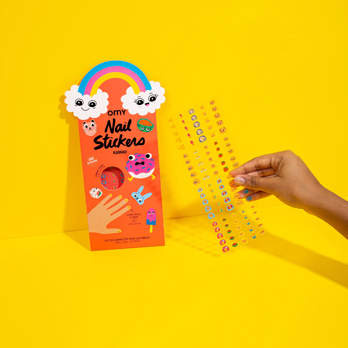 OMY Nail Sticker "Kawaii" | OMY| Nailart-Aufkleber mit Kawaii-Motiven